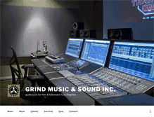 Tablet Screenshot of grindinc.com